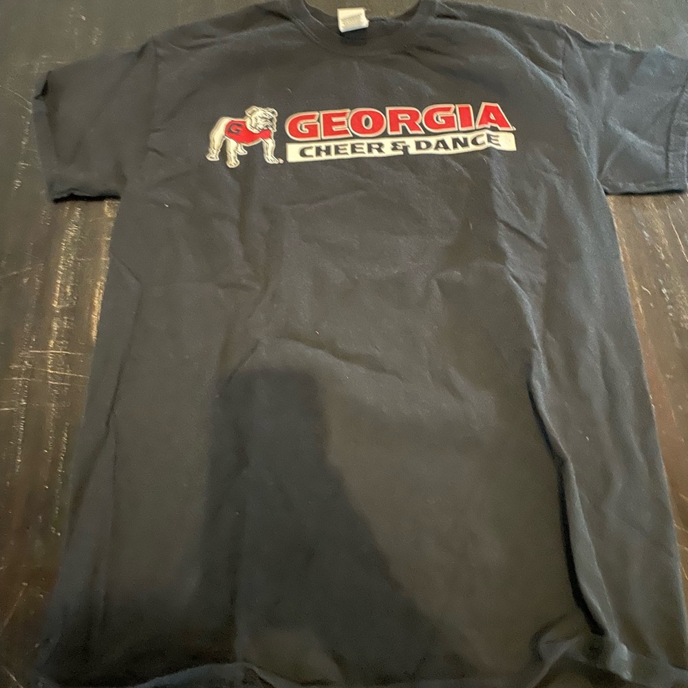 Black UGA Georgia bulldogs medium T-shirt
